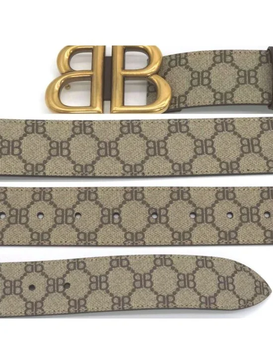 Gucci the Hacka Project BB Signature Belt 90 Waist 45 95 cm Adjustment Large